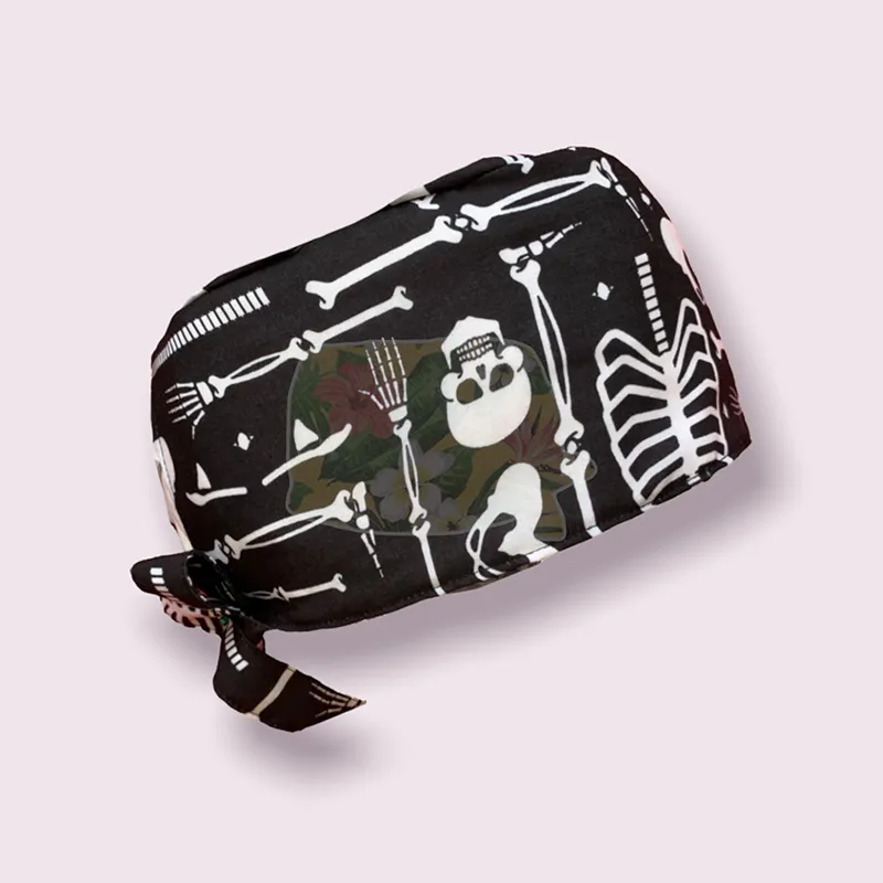 Black Ortho Scrub Cap