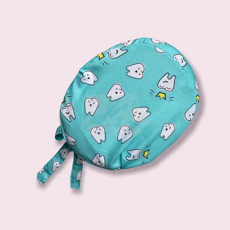 Mint Dental Scrub Cap